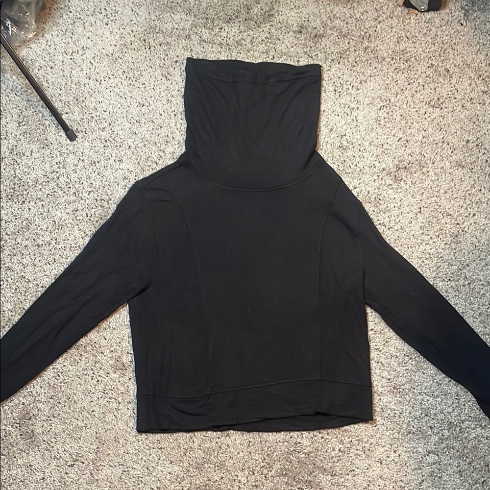 Athleta Black Long Sleeve‎ Turtle Neck Woman’s Top Size XS